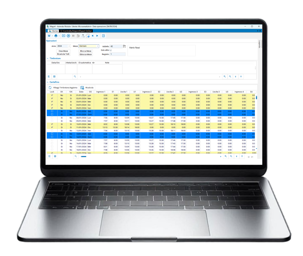 efwef software per gestire il personale